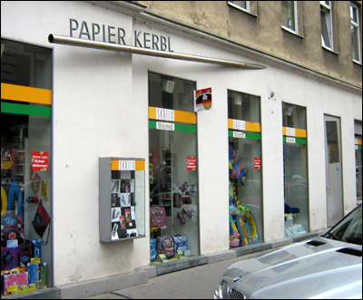 Papier-Kerbl Fassade
